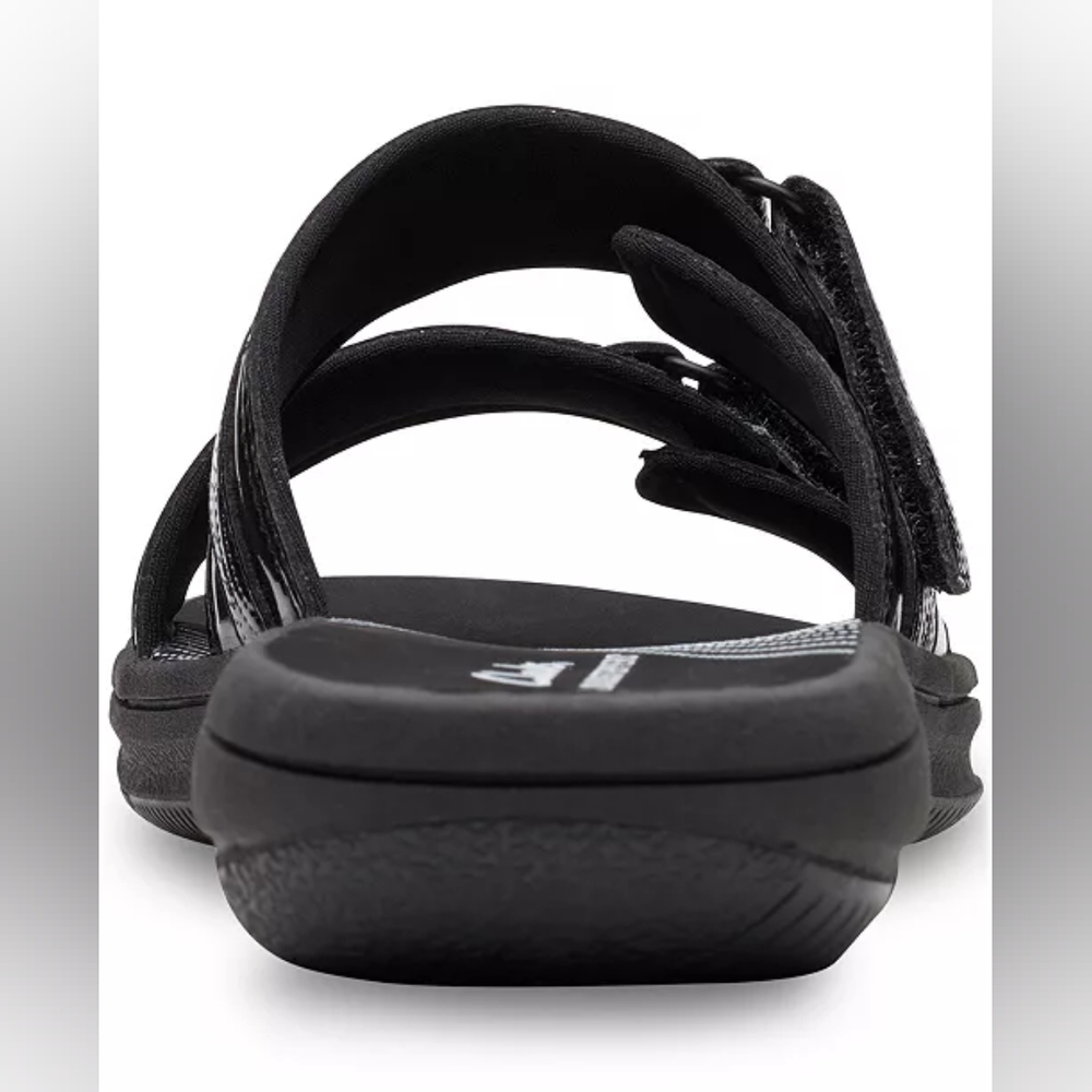 NEW Clarks Women's Cloudsteppers Breeze Piper Comfort Sandal Slides Size 6 - Picture 2 of 11